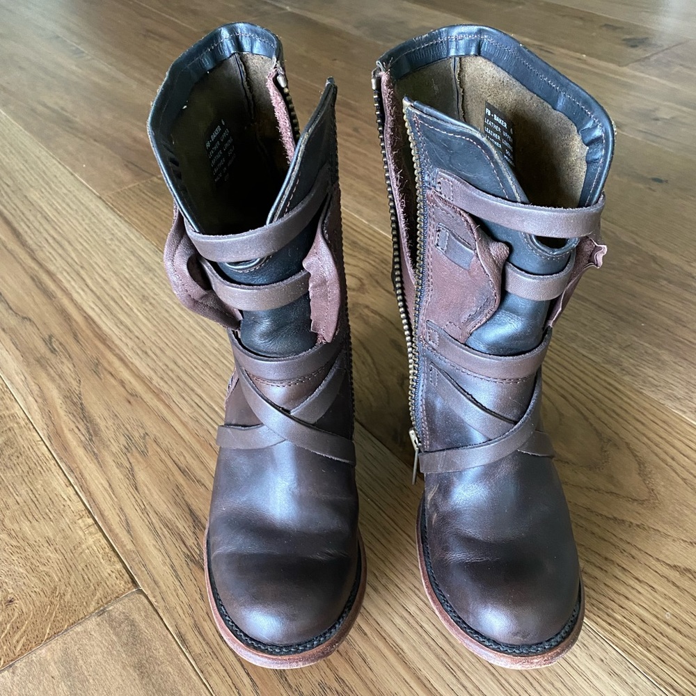 Free bird Baker boots.